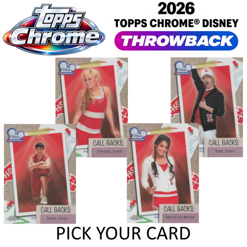 2026 topps chrome disney - chrome, high